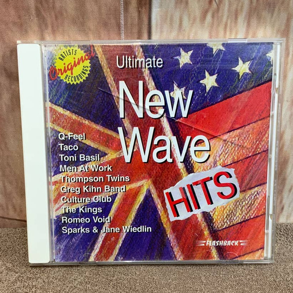 1997 Ultimate British New Wave Hits Flashback Audio Music CD - Picture 1 of 3